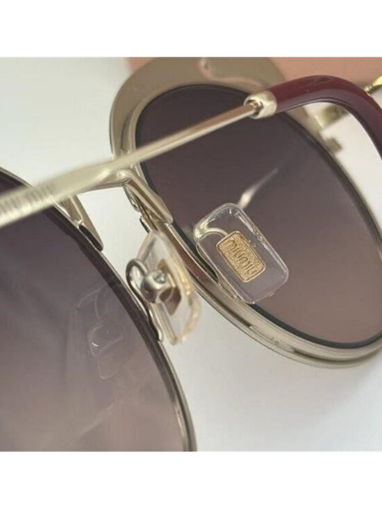 - ?- New Authentic Miu Miu MU 57TS HB5GR0* 3N Metal Women Noir sunglasses main image 6